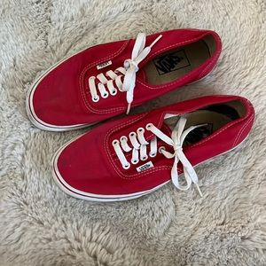 Red vans